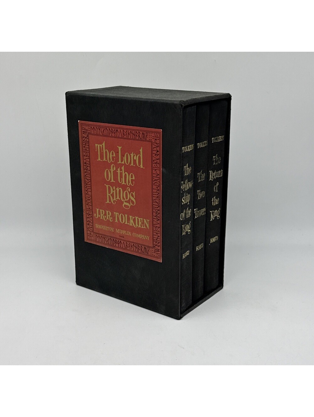 J.R.R. Tolkien The Lord of the Rings Hardcover Box Set Second Edition